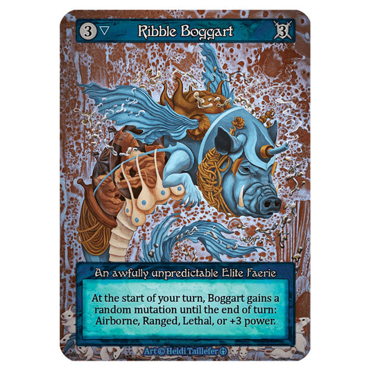 Ribble Boggart  card from the Sorcery: Contested Realm set Arthurian Legends