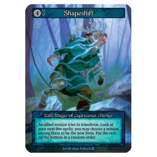 Shapeshift  card from the Sorcery: Contested Realm set Arthurian Legends