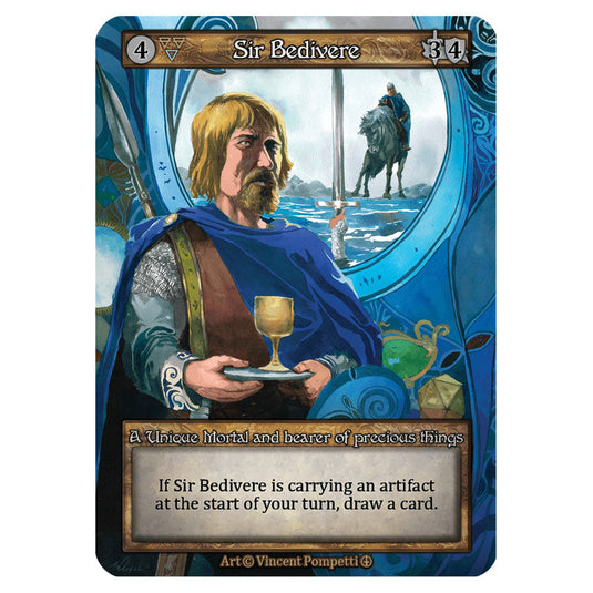 Sir Bedivere  card from the Sorcery: Contested Realm set Arthurian Legends