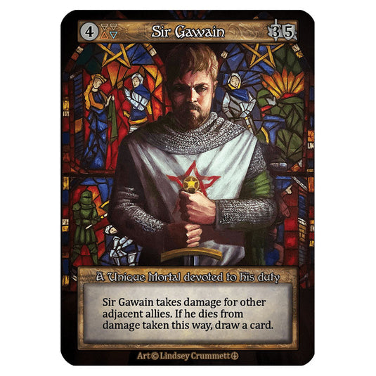 Sir Gawain  card from the Sorcery: Contested Realm set Arthurian Legends