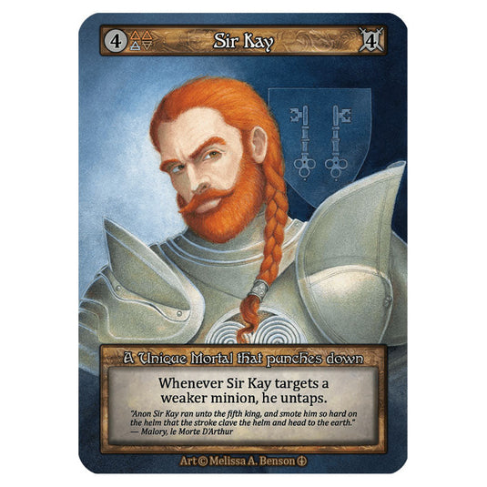 Sir Kay  card from the Sorcery: Contested Realm set Arthurian Legends