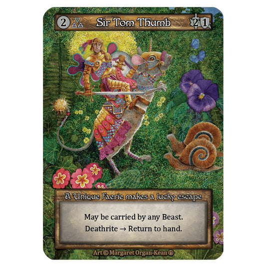 Sir Tom Thumb   card from the Sorcery: Contested Realm set Arthurian Legends