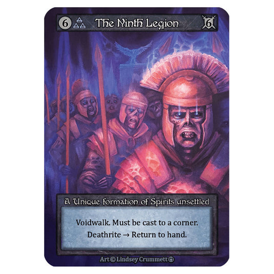 The Ninth Legion  card from the Sorcery: Contested Realm set Arthurian Legends