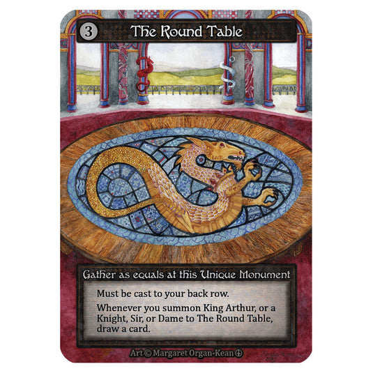 The Round Table  card from the Sorcery: Contested Realm set Arthurian Legends