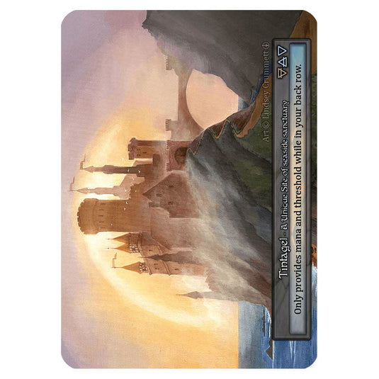 Tintagel  card from the Sorcery: Contested Realm set Arthurian Legends