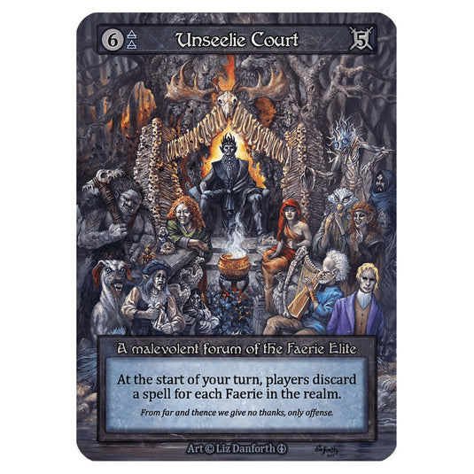 Unseelie Court  card from the Sorcery: Contested Realm set Arthurian Legends