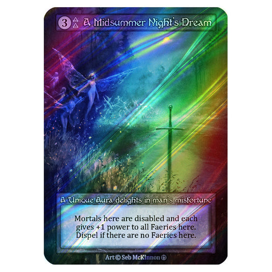 A Midsummer Night's Dream FOIL card from the Sorcery: Contested Realm set Arthurian Legends