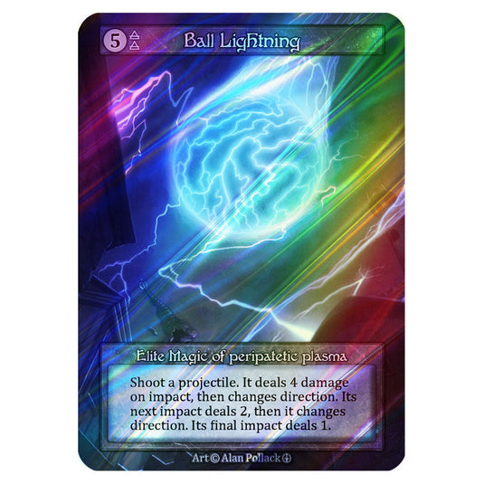 Ball Lightning FOIL card from the Sorcery: Contested Realm set Arthurian Legends