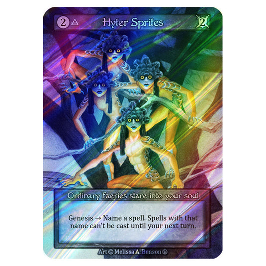 Hyter Sprites FOIL card from the Sorcery: Contested Realm set Arthurian Legends