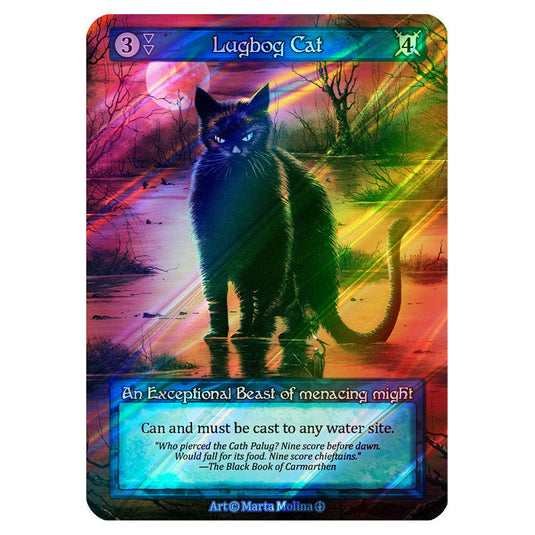 Lugbog Cat FOIL card from the Sorcery: Contested Realm set Arthurian Legends