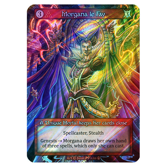 Morgana le Fay FOIL card from the Sorcery: Contested Realm set Arthurian Legends