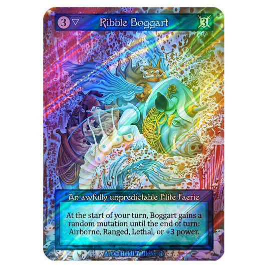 Ribble Boggart FOIL card from the Sorcery: Contested Realm set Arthurian Legends