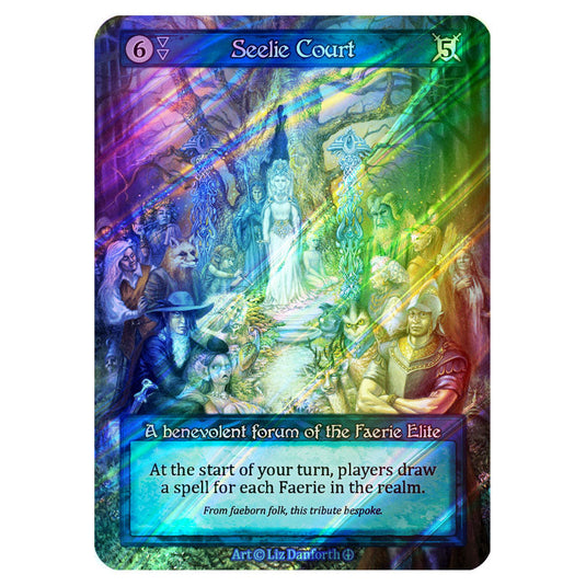 Seelie Court FOIL card from the Sorcery: Contested Realm set Arthurian Legends