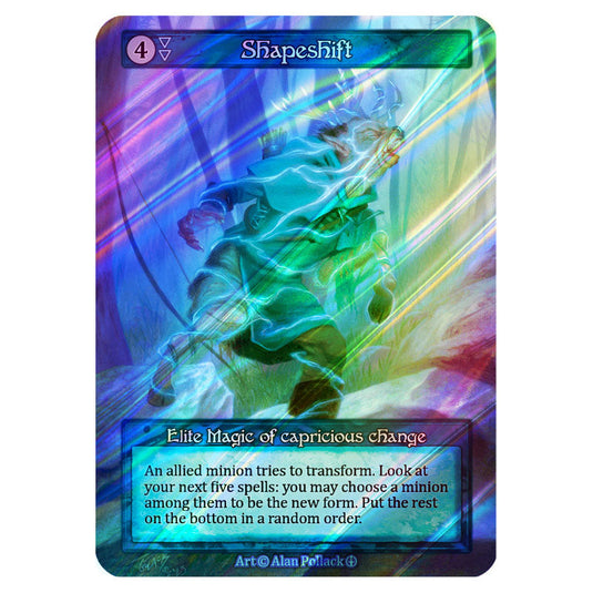 Shapeshift FOIL card from the Sorcery: Contested Realm set Arthurian Legends