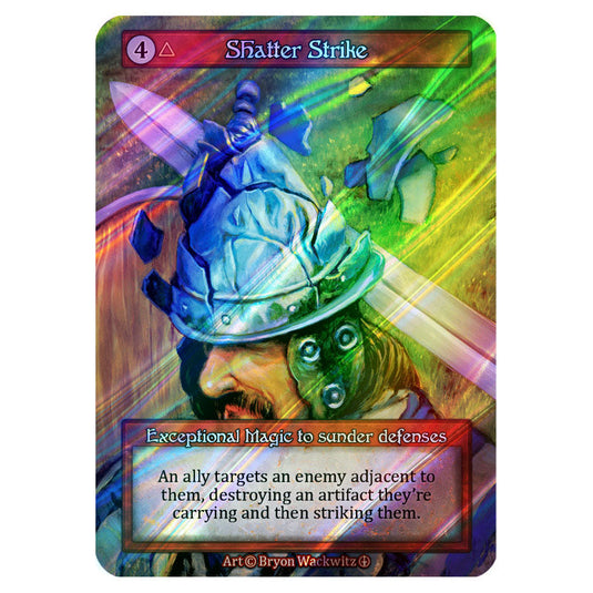 Shatter Strike FOIL card from the Sorcery: Contested Realm set Arthurian Legends