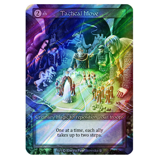 Tactical Move FOIL card from the Sorcery: Contested Realm set Arthurian Legends