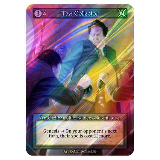 Tax Collector FOIL card from the Sorcery: Contested Realm set Arthurian Legends