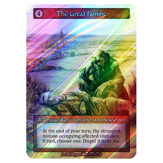 The Great Famine FOIL card from the Sorcery: Contested Realm set Arthurian Legends