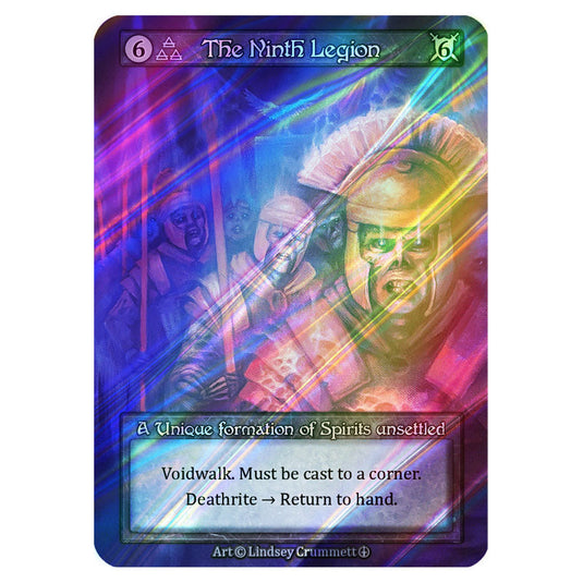 The Ninth Legion FOIL card from the Sorcery: Contested Realm set Arthurian Legends