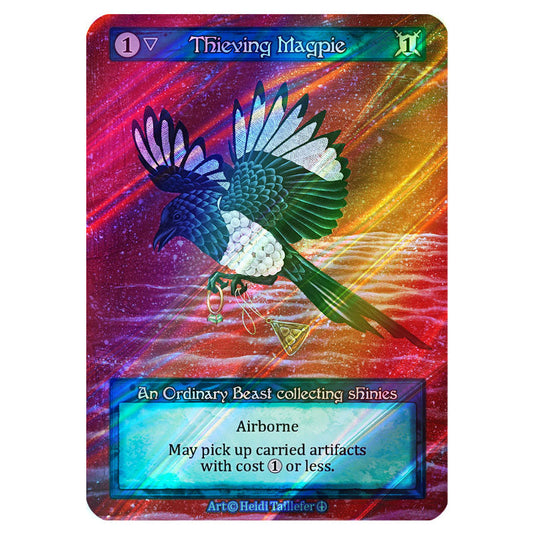 Thieving Magpie FOIL card from the Sorcery: Contested Realm set Arthurian Legends