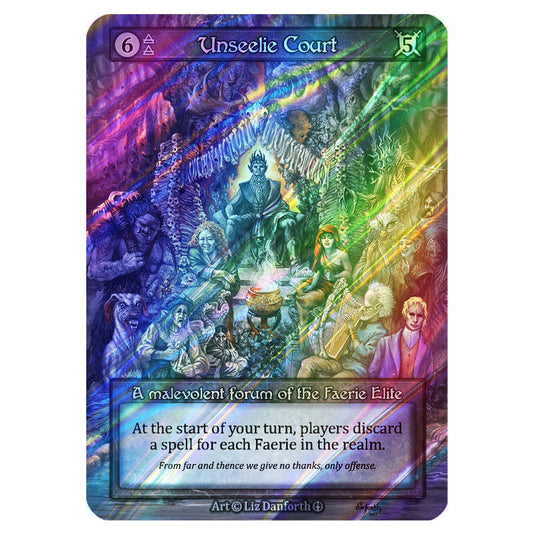 Unseelie Court FOIL card from the Sorcery: Contested Realm set Arthurian Legends