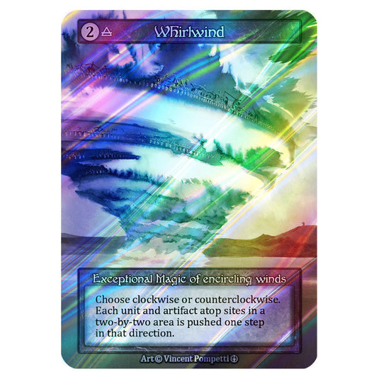 Whirlwind FOIL card from the Sorcery: Contested Realm set Arthurian Legends