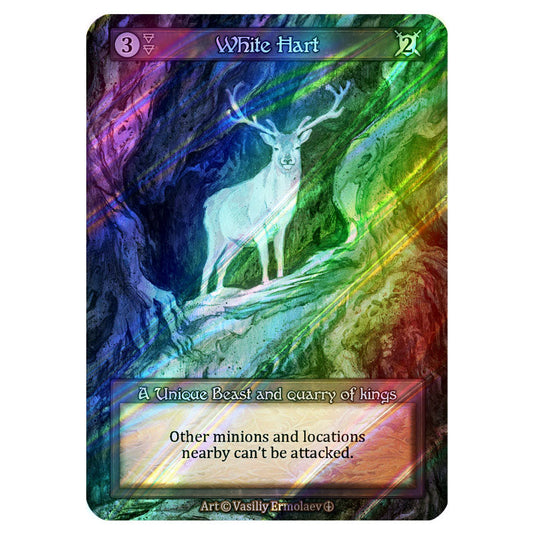 White Hart FOIL card from the Sorcery: Contested Realm set Arthurian Legends