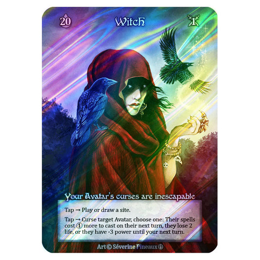 Witch FOIL card from the Sorcery: Contested Realm set Arthurian Legends