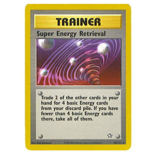 Pokemon - Neo - Neo Genesis - Super Energy Retrieval - 89/111