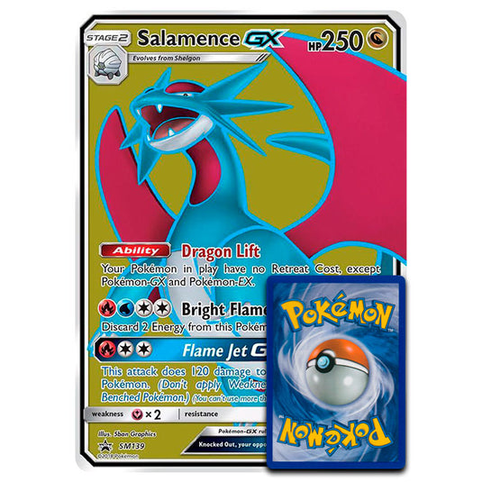 Pokemon - Salamence GX - Oversized Promo Card - SM139