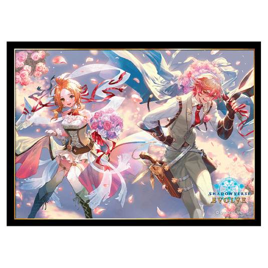 Shadowverse: Evolve - Bullet of Fate - Box Topper Card Sleeves (10 Sleeves) - Maiser and Selena