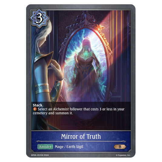 Mirror of Truth BP06-051EN card from the Shadowverse: Evolve set Paragons of the Colosseum