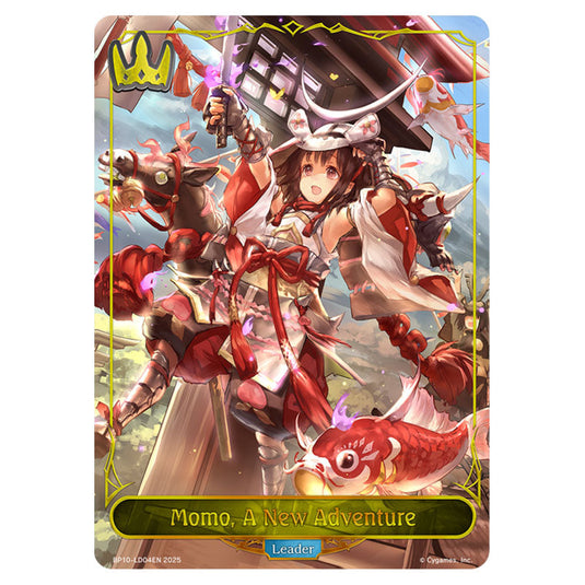 Momo, A New Adventure BP10-LD04EN card from the Shadowverse: Evolve set Gods of the Arcana
