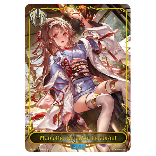 Marcotte, Heretical Celebrant BP10-LD13EN card from the Shadowverse: Evolve set Gods of the Arcana