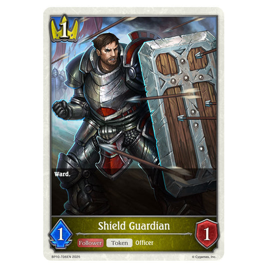 Shield Guardian BP10-T06EN card from the Shadowverse: Evolve set Gods of the Arcana
