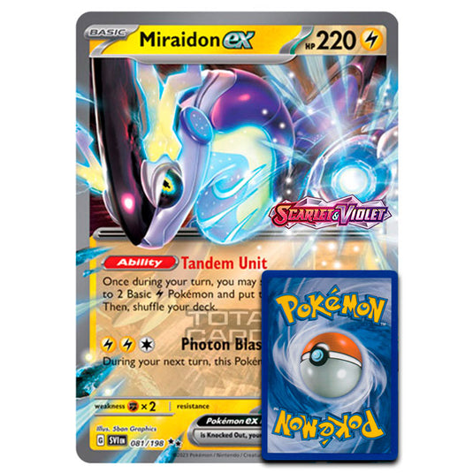 Pokemon - Miraidon ex - Oversized Card - 081/198