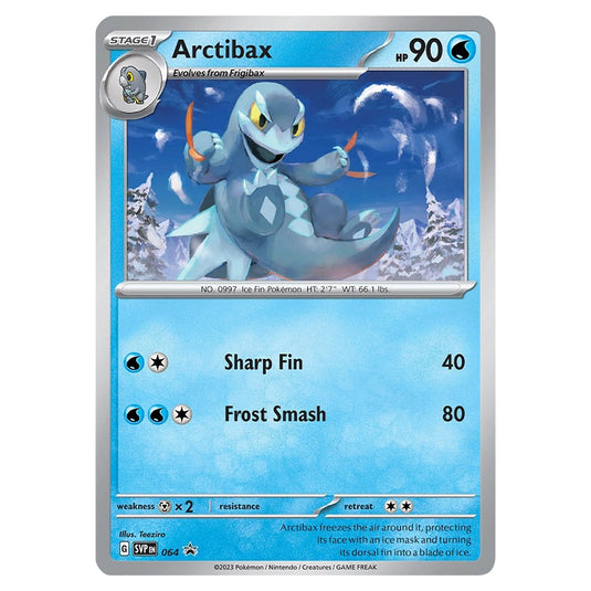 Pokemon - SV Black Star Promos - Arctibax 064