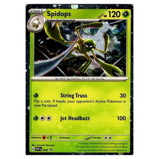 Pokemon - SV Black Star Promos - Spidops SVP009