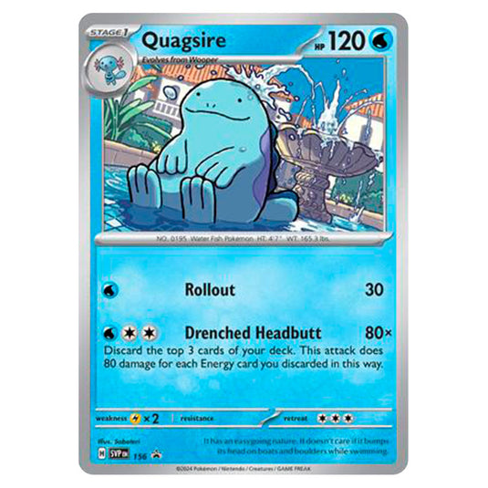 Pokemon - SV Black Star Promos - Quagsire SVP156