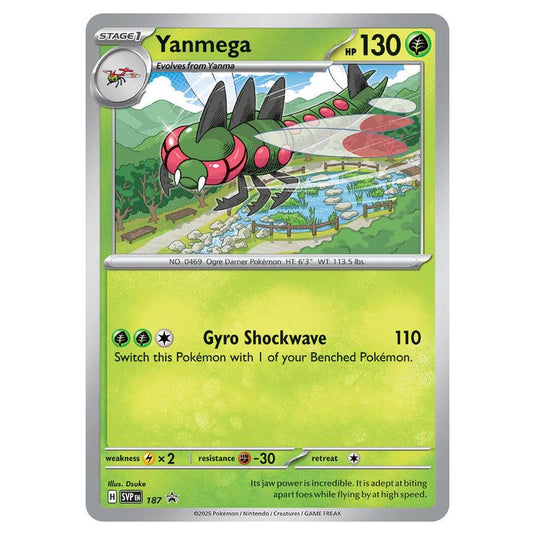 Pokemon - SV Black Star Promos - Yanmega SVP187