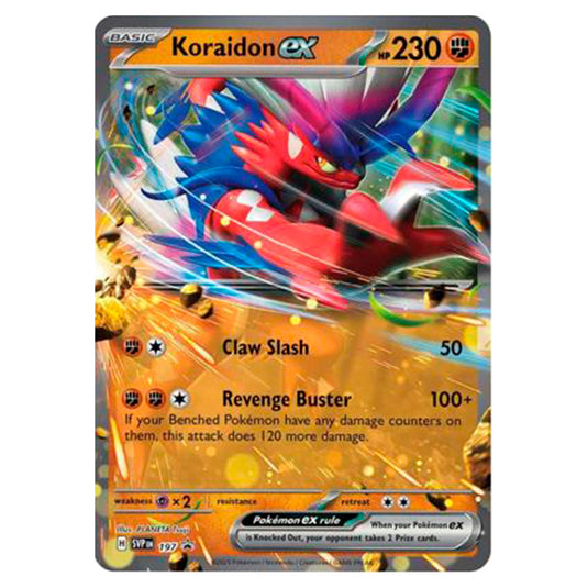 Pokemon - SV Black Star Promos - Koraidon ex SVP197