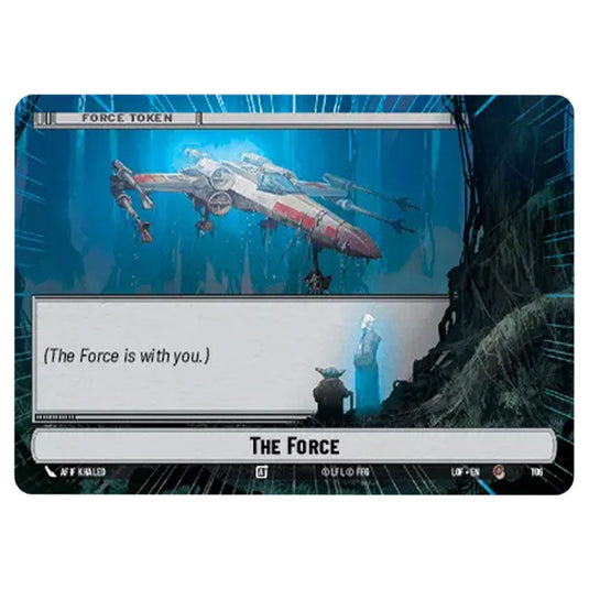 The Force  card from the Star Wars Unlimited set Legends of the Force