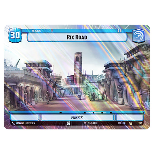 Rix Road card from the Star Wars Unlimited Set Secrets of Power