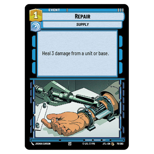 Repair Common card from the Star Wars Unlimited set Jump to Lightspeed
