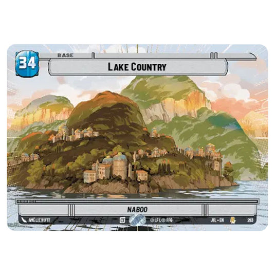 Lake Country Rare card from the Star Wars Unlimited set Jump to Lightspeed