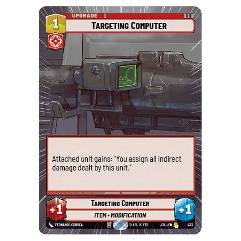 Star Wars Unlimited - Jump to Lightspeed - Targeting Computer (Rare)