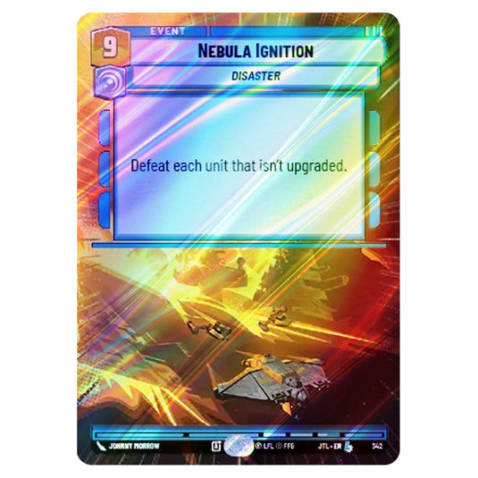 Nebula Ignition Legendary card from the Star Wars Unlimited set Jump to Lightspeed
