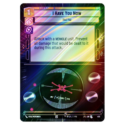 I Have You Now Uncommon card from the Star Wars Unlimited set Jump to Lightspeed