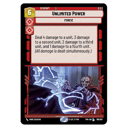 Star Wars Unlimited - Twilight of the Republic - Unlimited Power (Legendary) - 156/257