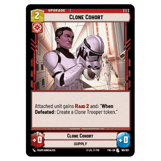 Star Wars Unlimited - Twilight of the Republic - Clone Cohort (Uncommon) - 169/257